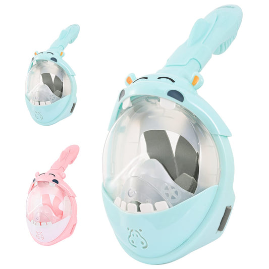 Joywin Snorkel Mask Kids Sz XS  with Latest Safety Dry Breathing System - Opticdeals